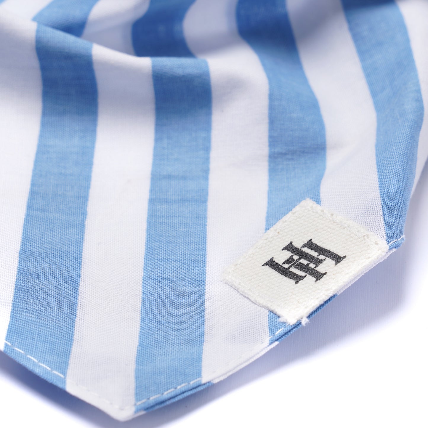 Blue Cabana Stripes Bandana