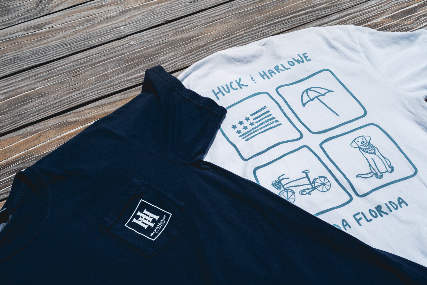 30A Florida Comfort Color Shirt - White