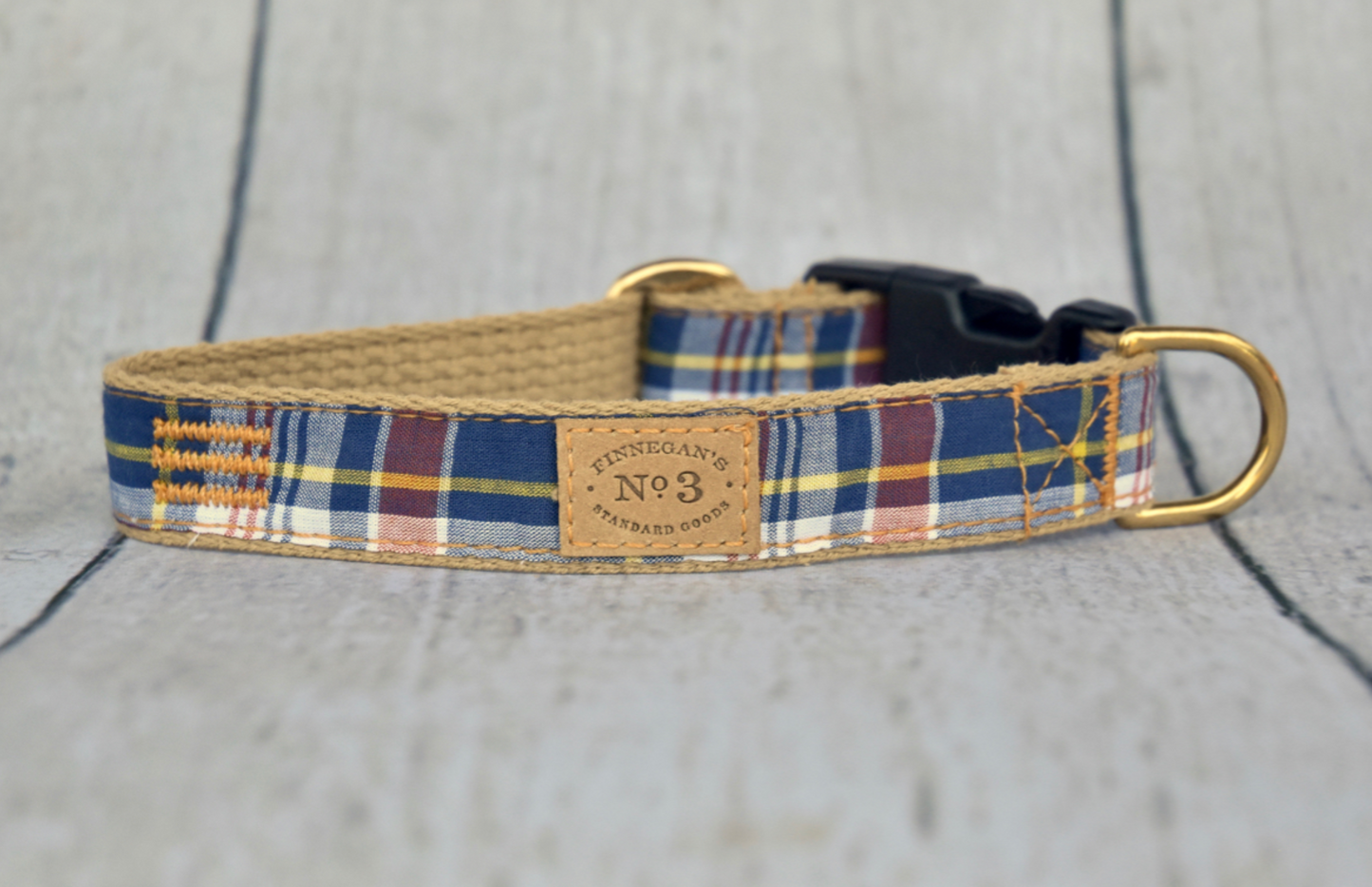 Nautical Plaid Collar
