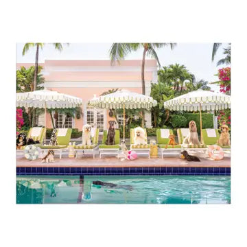 Gray Malin "Pool Day" Palm Beach Book Puzzle