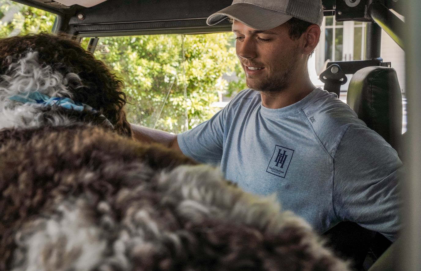 TASC American Flag Shirt- Blue