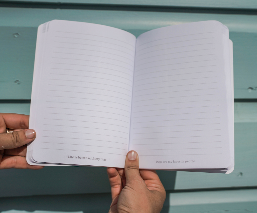 Huck and Harlowe Dog Breed Notebook