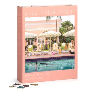 Gray Malin "Pool Day" Palm Beach Book Puzzle