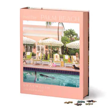 Gray Malin "Pool Day" Palm Beach Book Puzzle