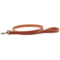 Lake Country Stitched Leather Leash 4ft