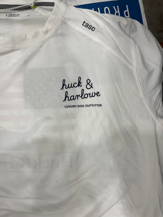 TASC American Flag Shirt - White