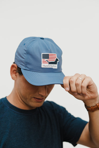 American Flag Patch Hat