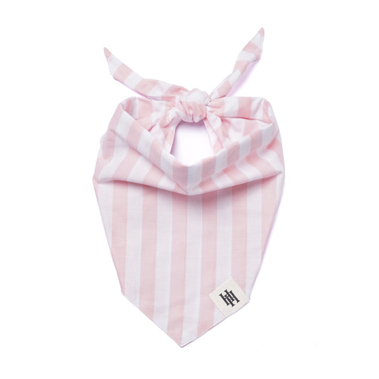 Pink Cabana Stripes Bandana