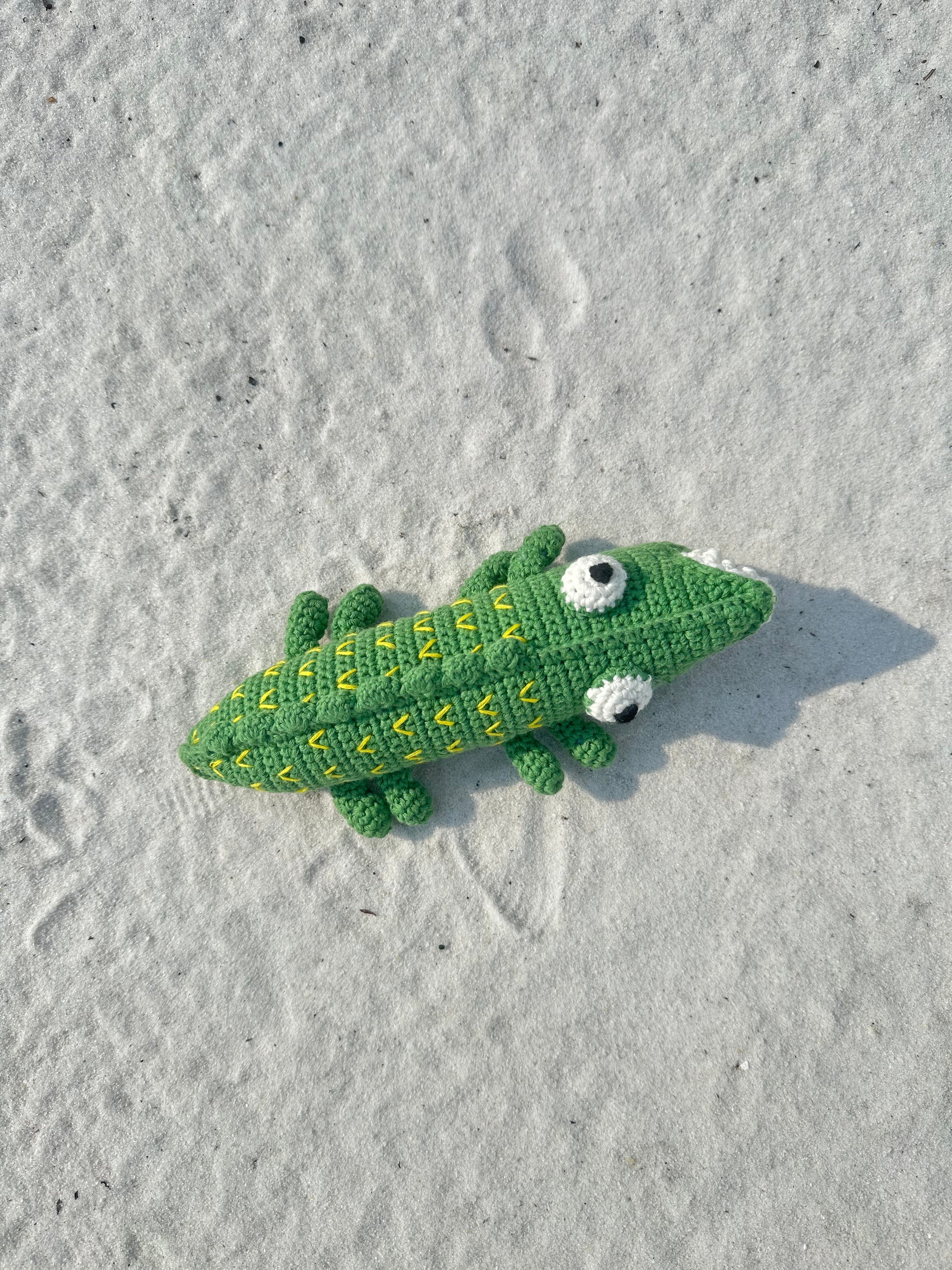 Andy The Crochet Alligator