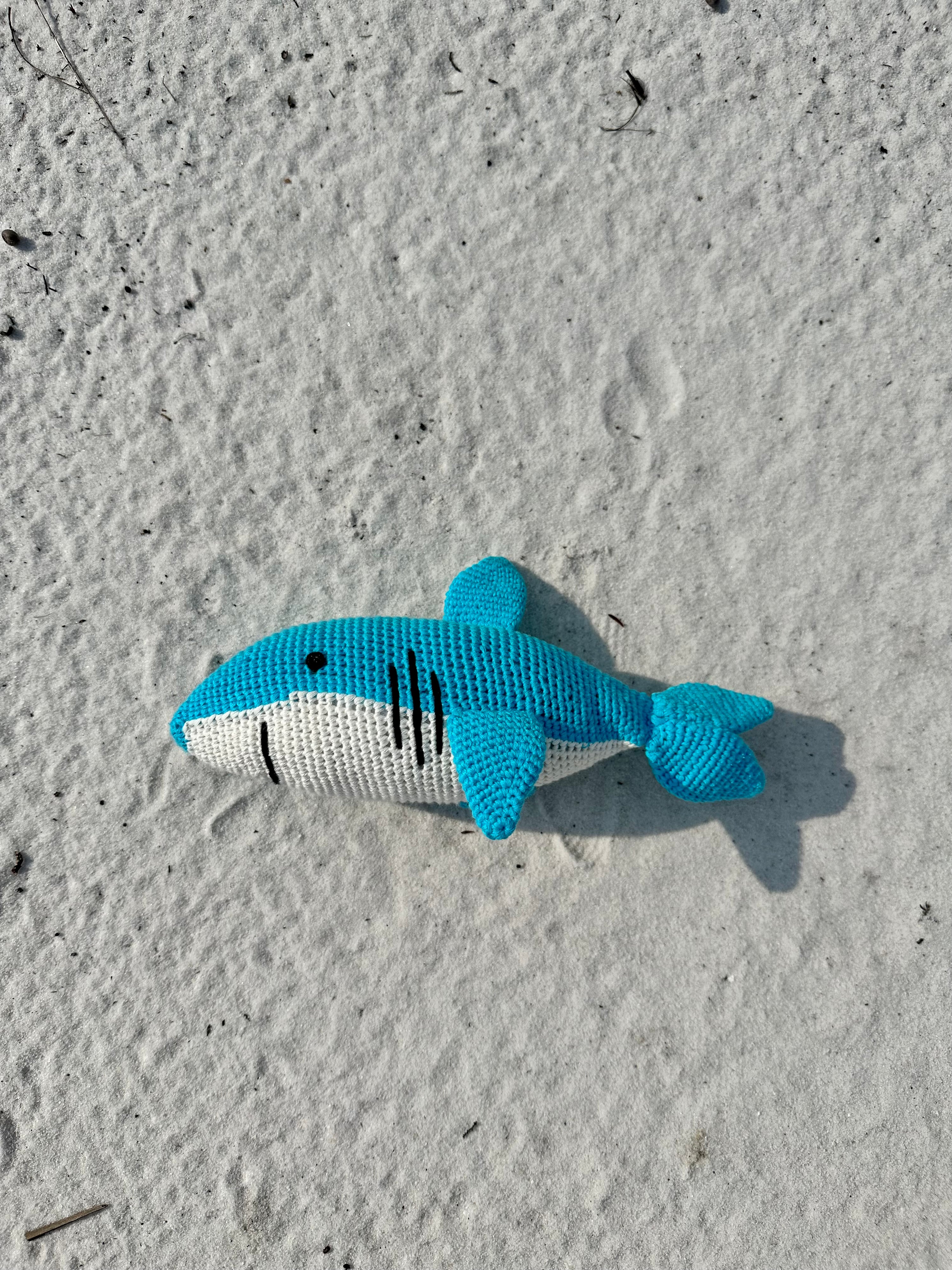 Sammy The Crochet Shark