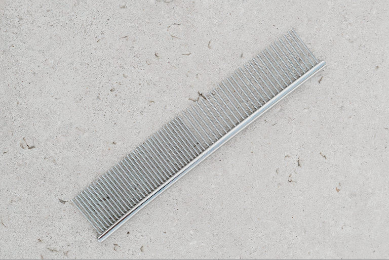 Stainless steel comb