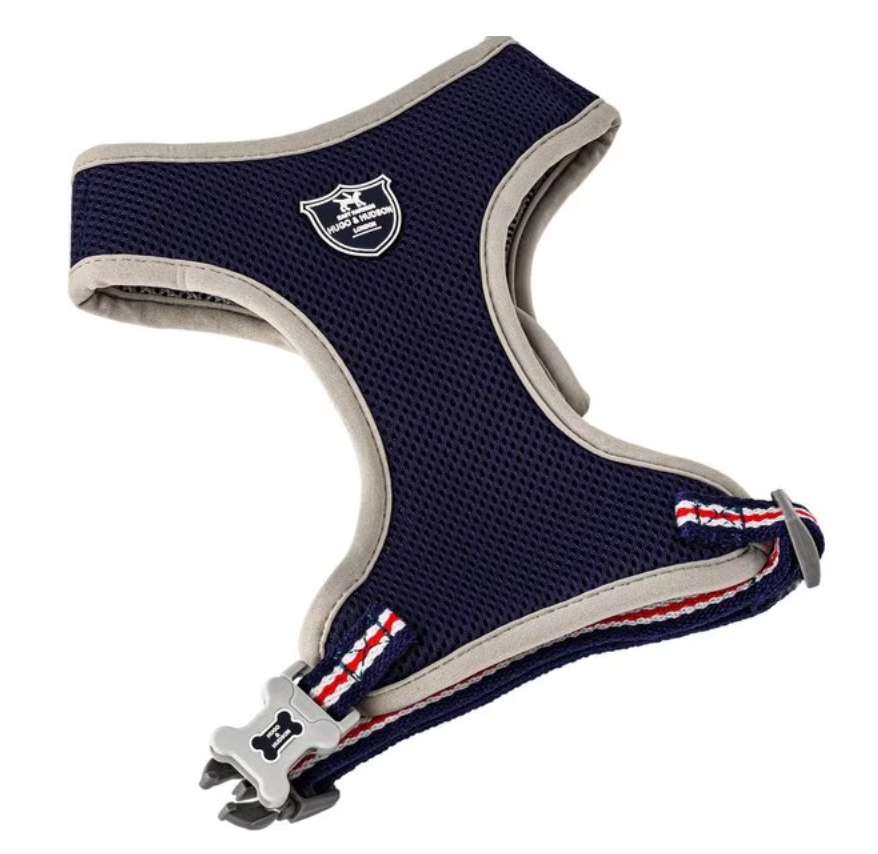 Navy Mesh dog Harness