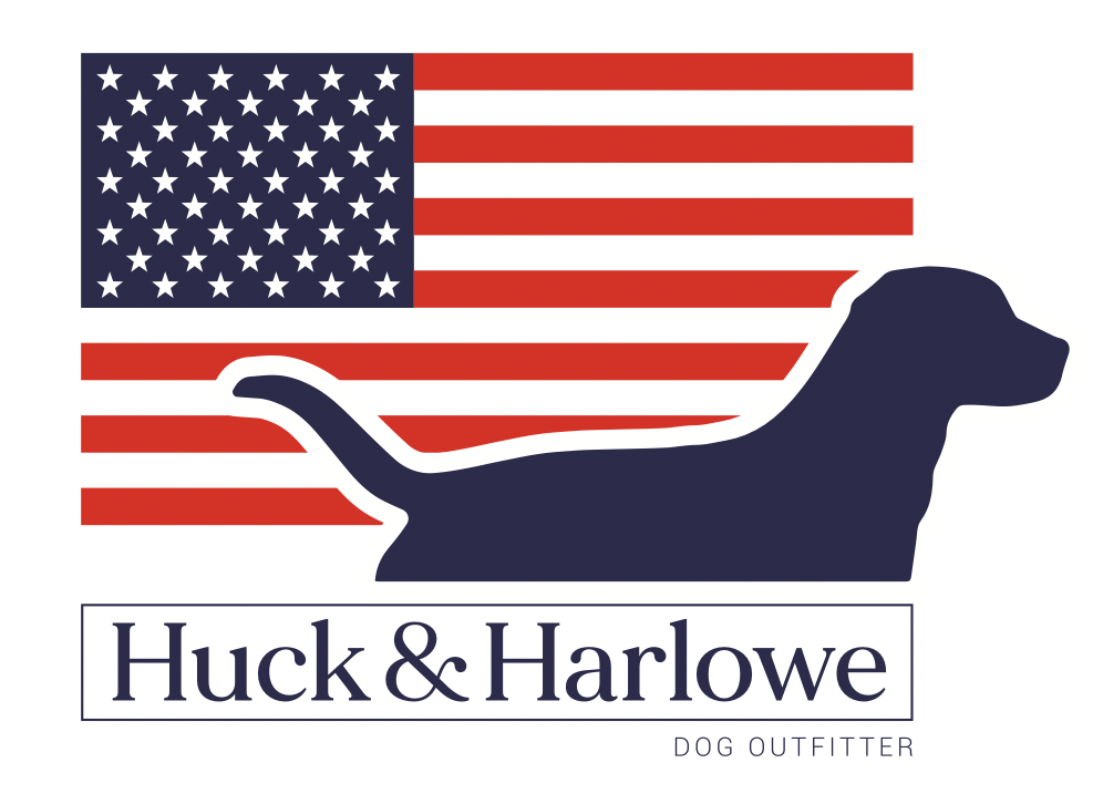 American Flag Dog Sticker