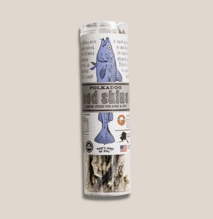 Wild Alaskan Cod Skin Jerky 2.5oz