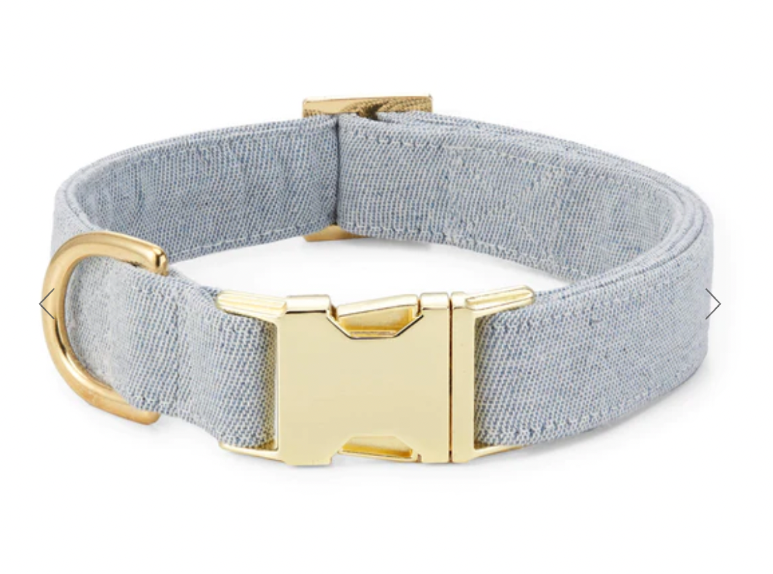 Foggy Dog Upcycled Denim Dog Collar