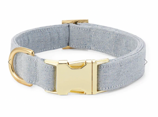 Foggy Dog Upcycled Denim Dog Collar