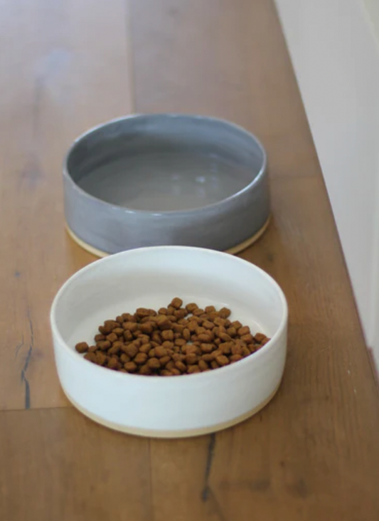 Ceramic Dog Bowl ~ handmaid