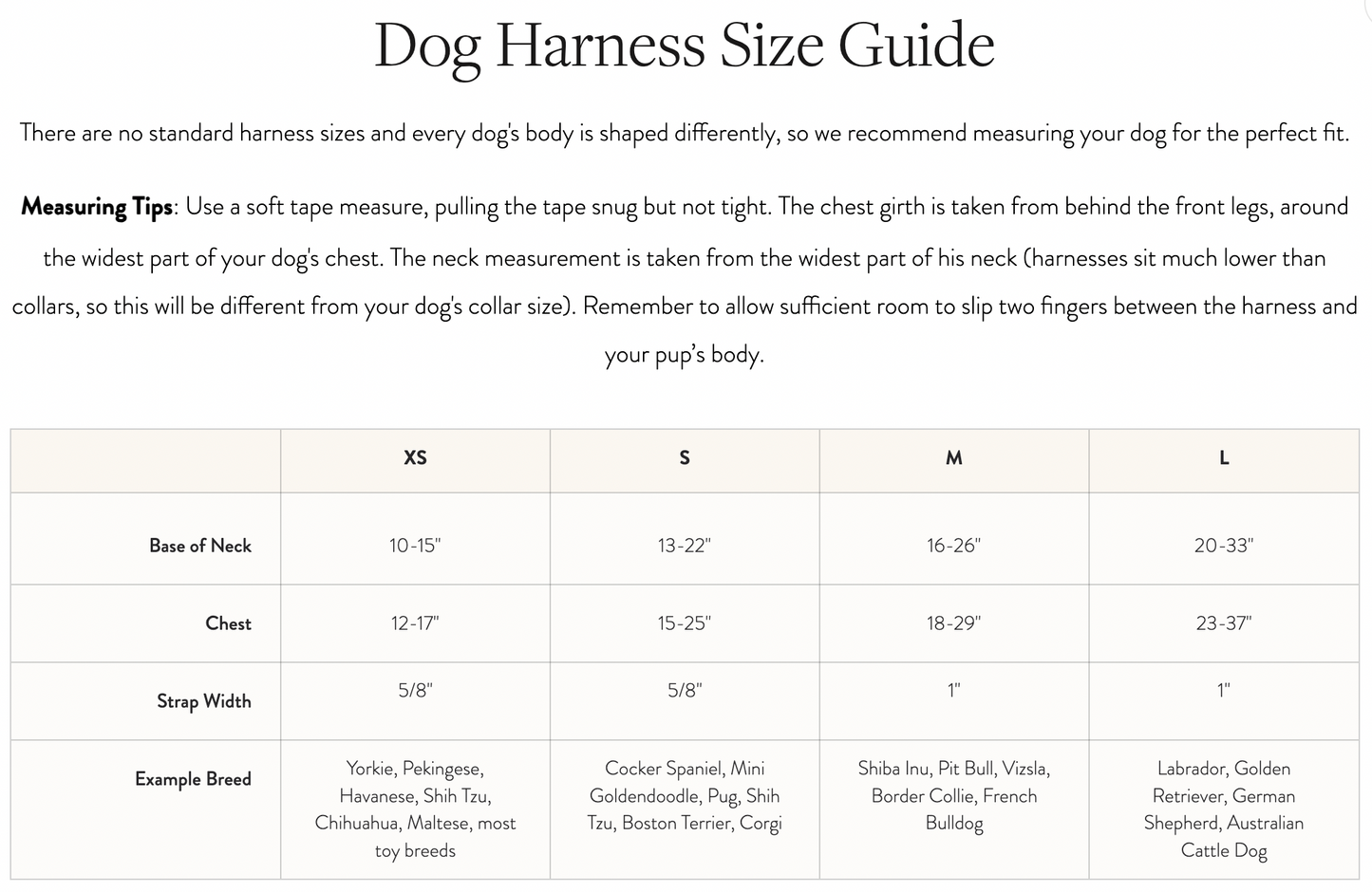 Foggy Dog Harness