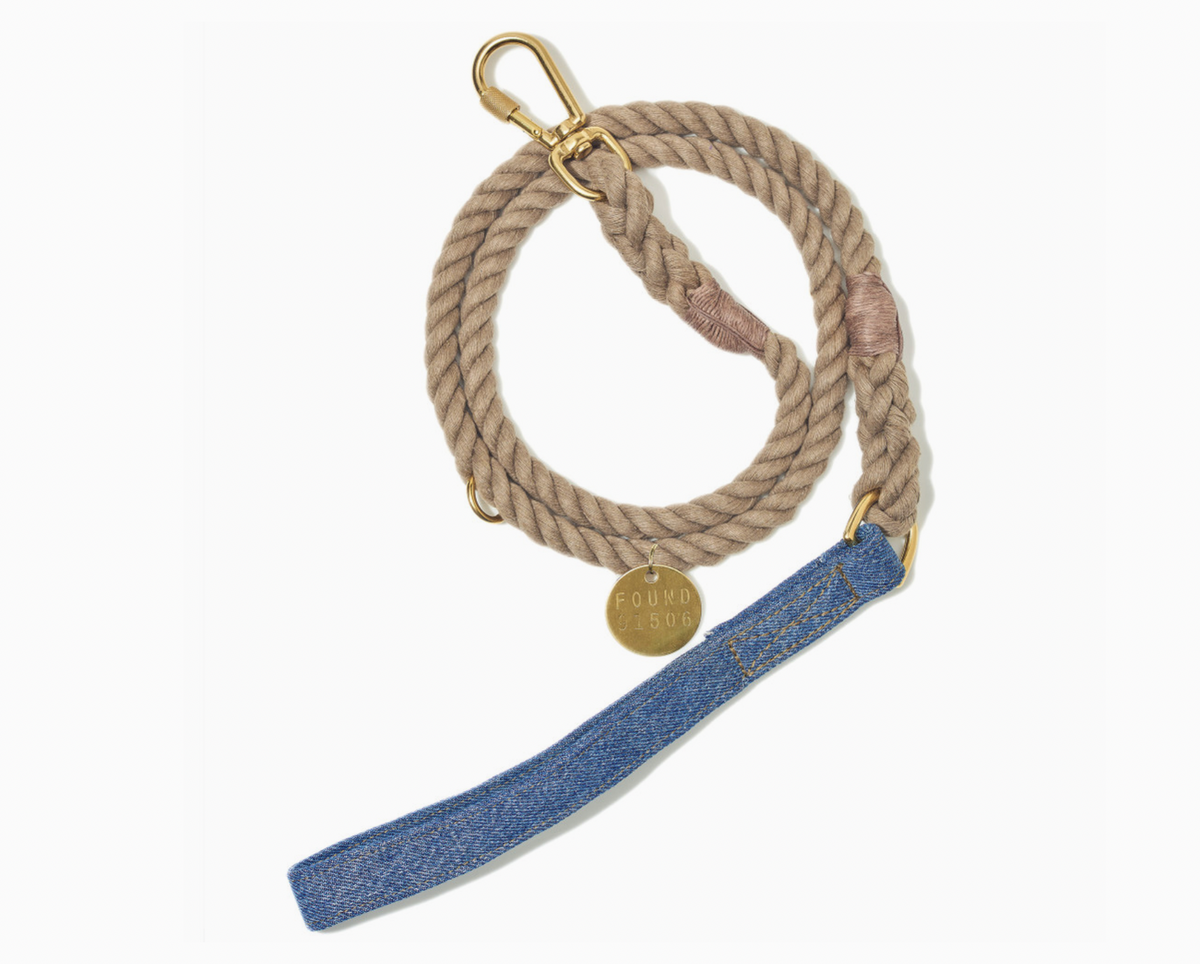 Huck With Rope Rope Leash with Handle – Huck and Harlowe