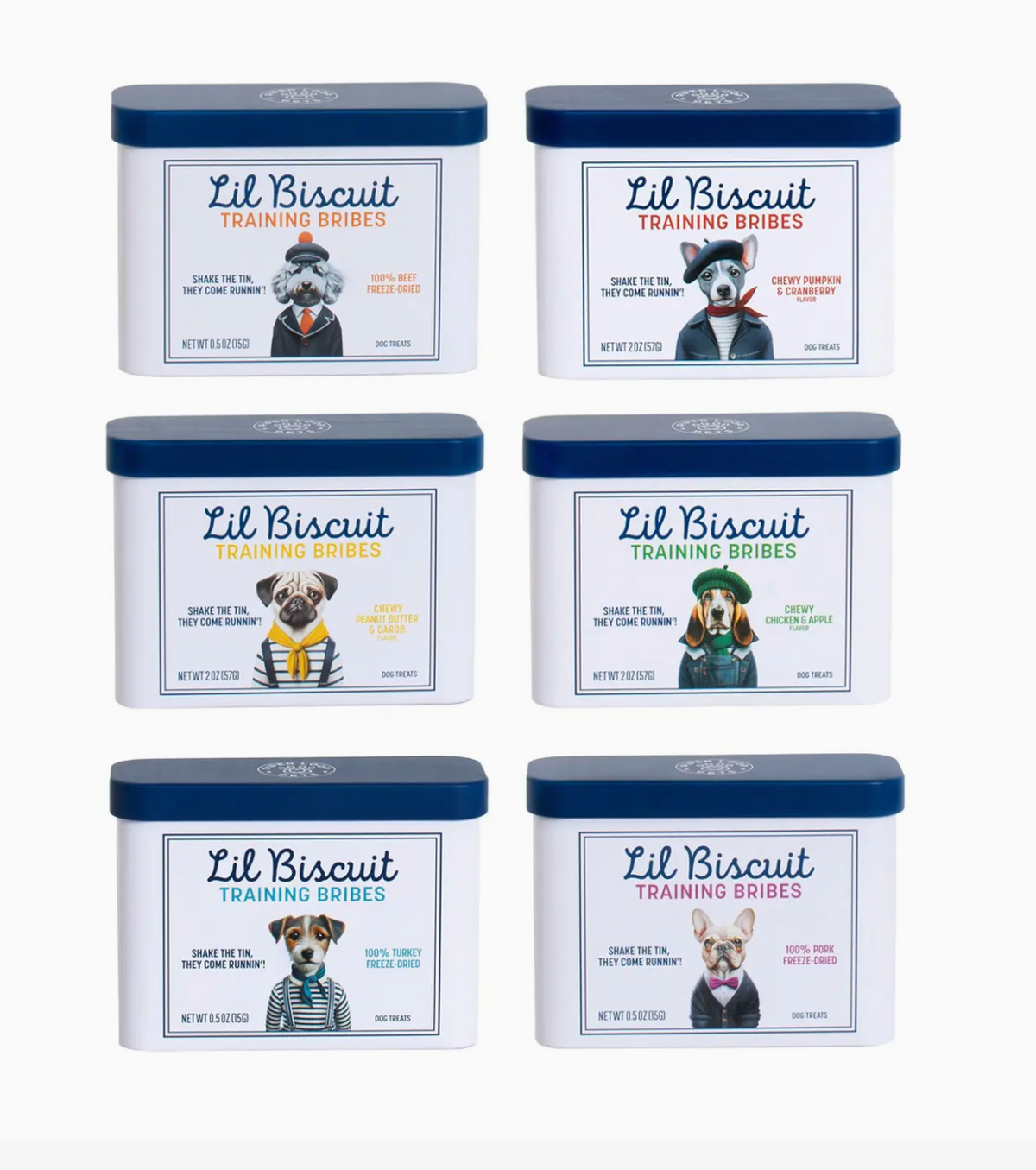 Lil Biscuit Training Tin 2oz