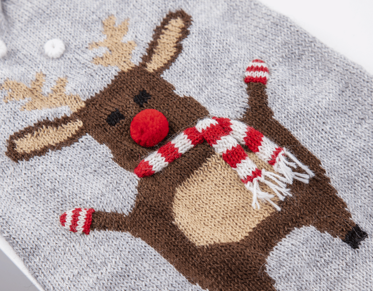 Christmas Moose Dog Sweater