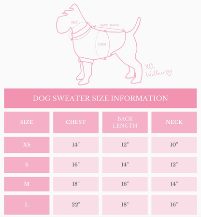 Parker Dog Sweater