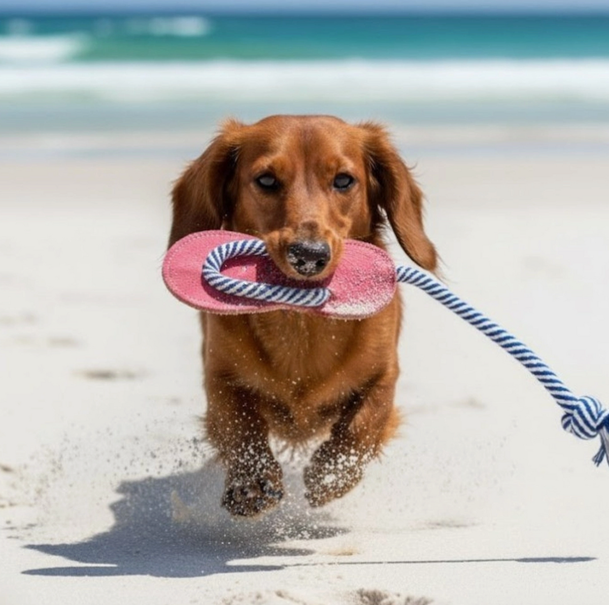Sandal Dog Toy