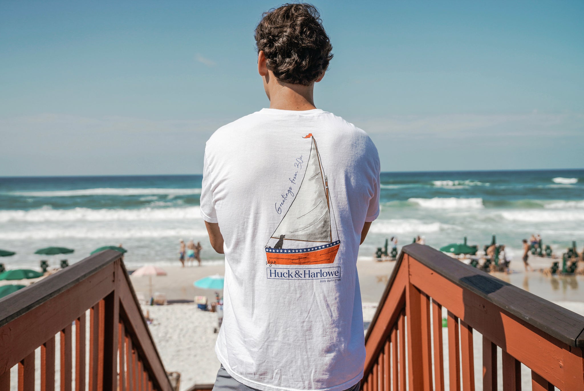 Comfort Color Sailboat Shirt