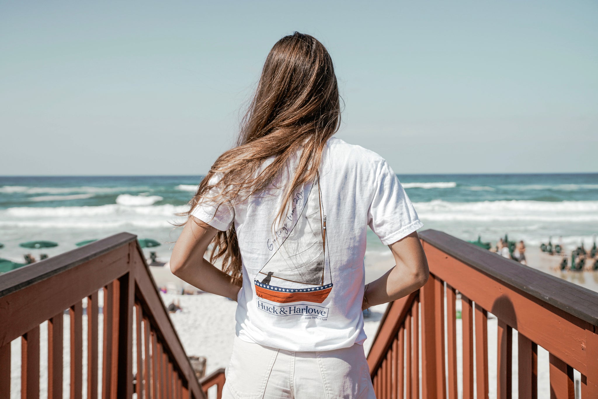 Comfort Color Sailboat Shirt