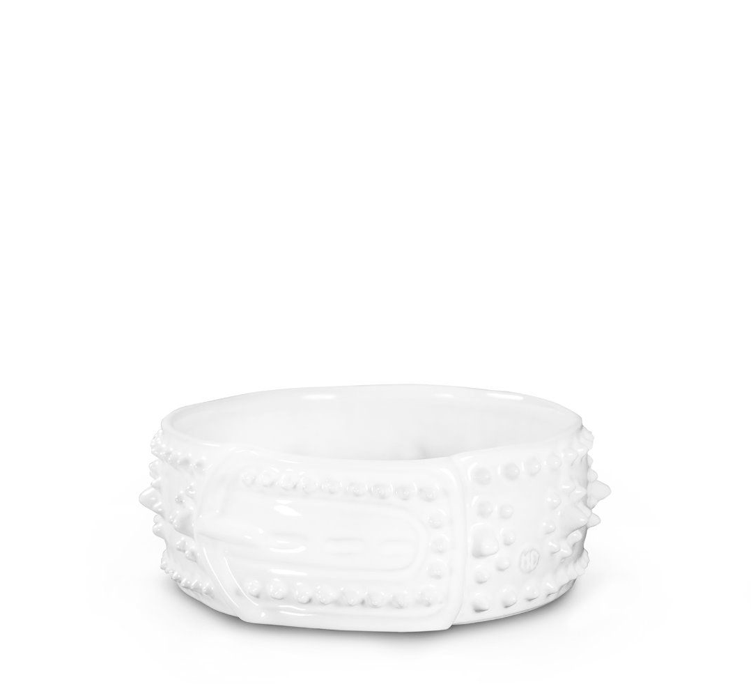 Handmade Spike Collar Bowl