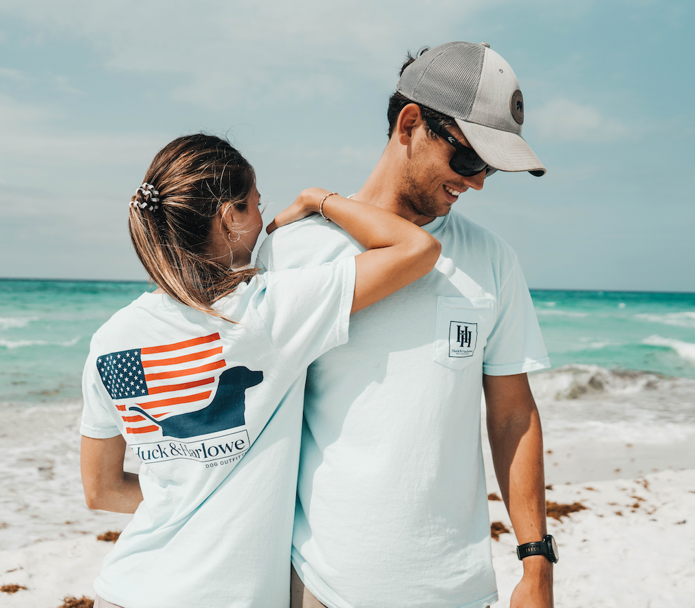 Comfort Color American Flag T-Shirt