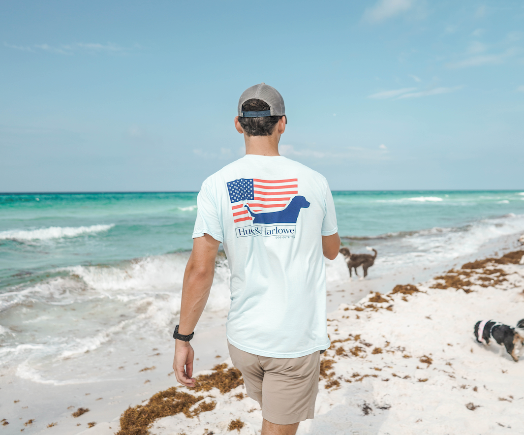 Comfort Color American Flag T-Shirt