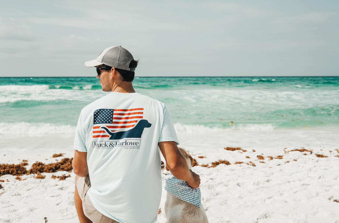 Comfort Color American Flag T-Shirt