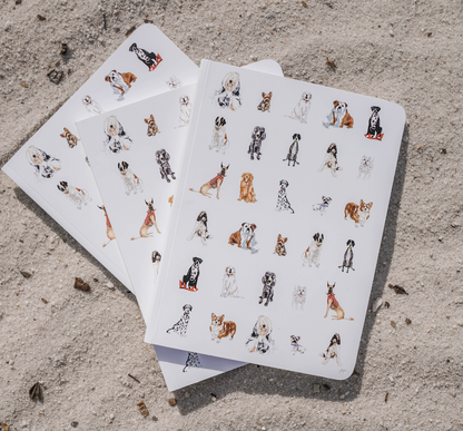 Huck and Harlowe Dog Breed Notebook