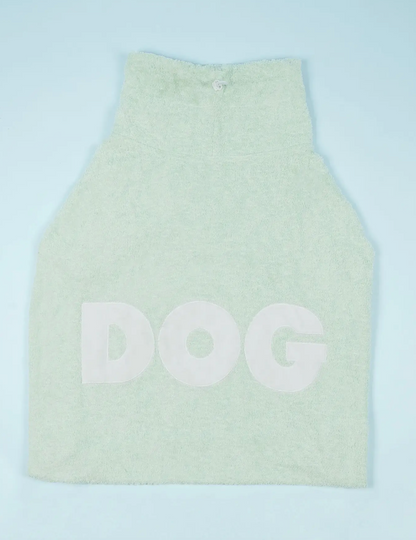 DOG bathrobe towel