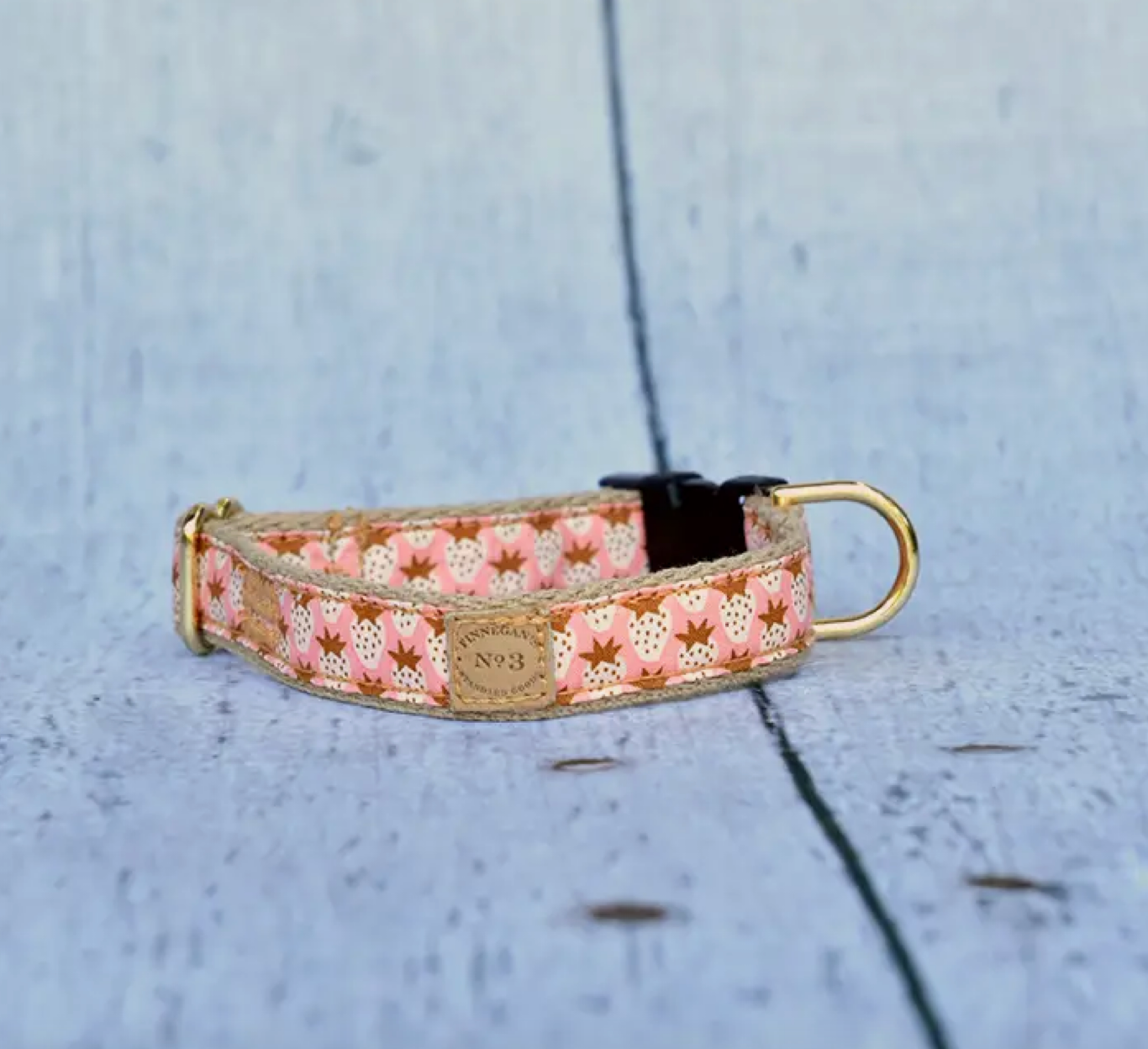 Pink Strawberries Collar