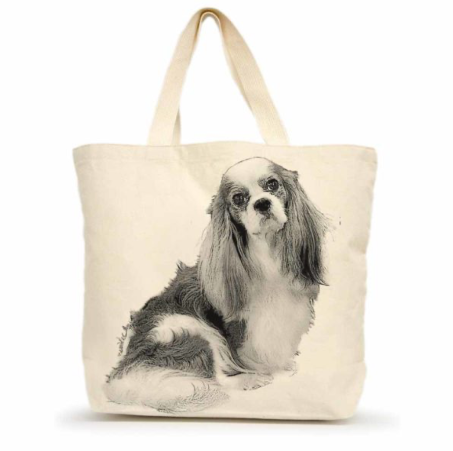 Large Canvas Dog Tote