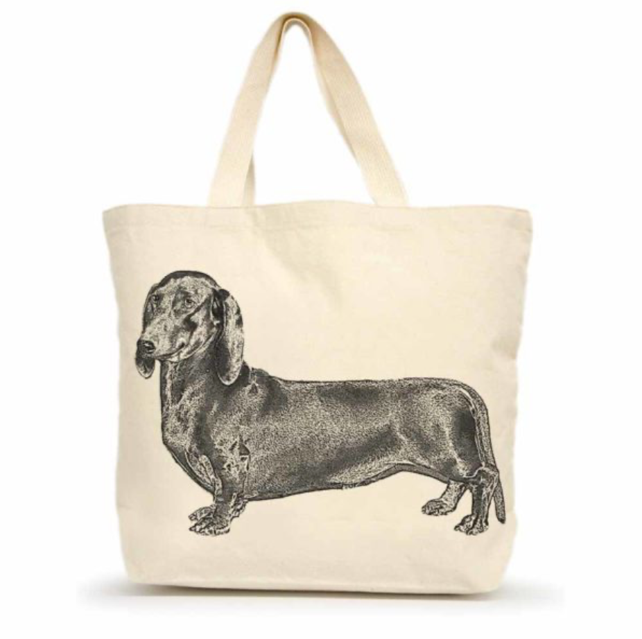 Large Canvas Dog Tote