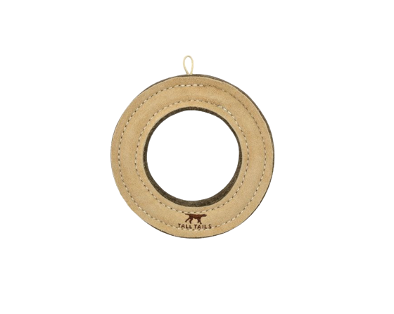 Leather + Wool Ring